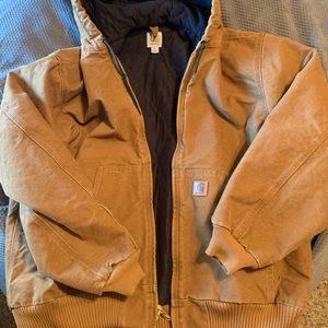 LIKE NEW Carhartt Sandstone work jacket
